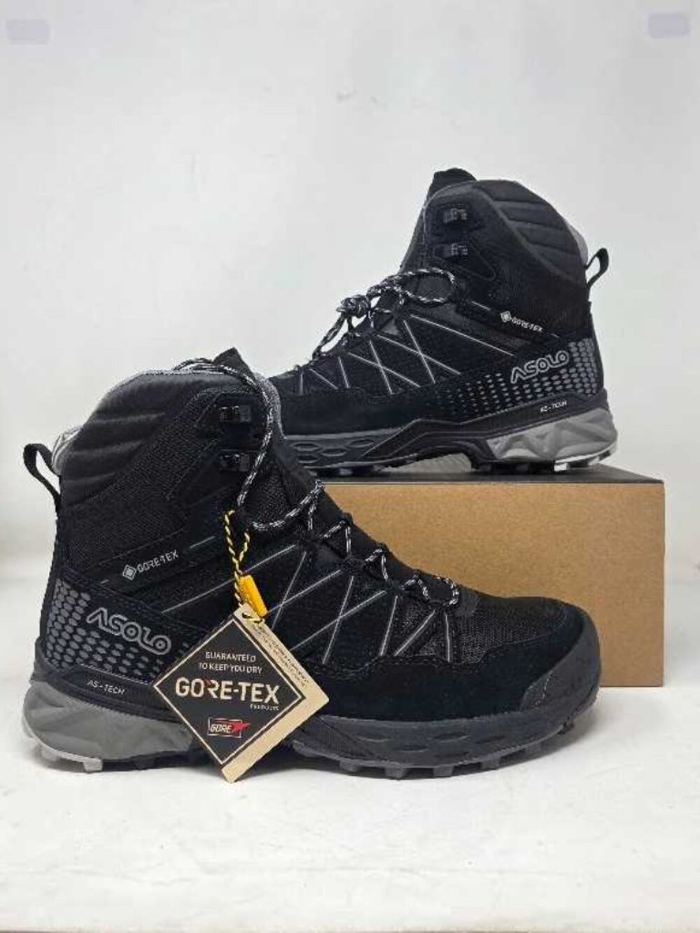 New 10 Asolo Tahoe Winter GTX Gore-Tex hiking boots in black